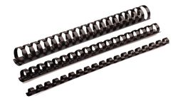 Pack de 100 canutillos Negros 10 mm