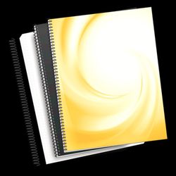 Pakke med 100 sorte metalspiraler 20 mm