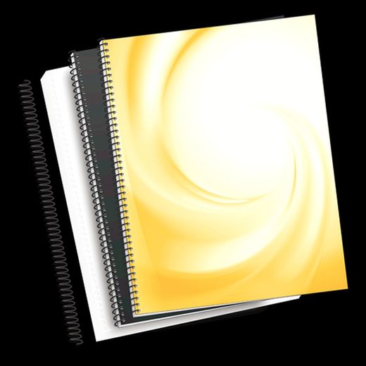 Packung mit 100 Metallspiralen Silber 22 mm