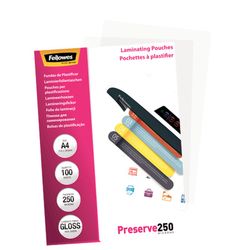 Opakowanie 100 rękawów do laminowania 250 mikronów połysk A4