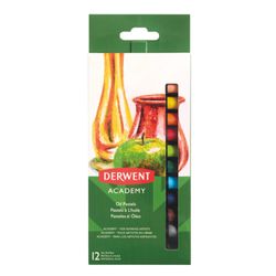 Pack de 12 barras pintura pastel óleo Derwent