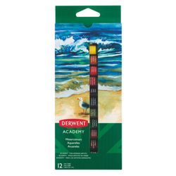 Pack de 12 tubos de acuarela de 12 ml
