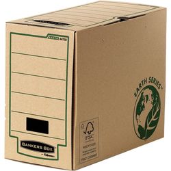 Pack de 20 Cajas de archivo definitivo A4+ 150mm Marrón con montaje manual