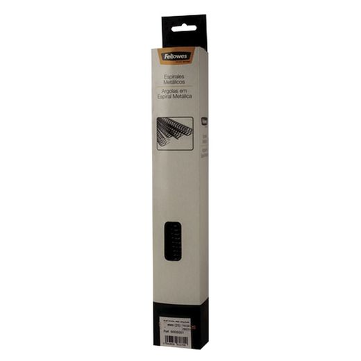 Packung mit 25 weißen Metallspiralen 42 mm