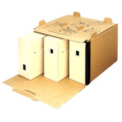 Confezione da 50 Scatole Archivio Acid Free 10+ Marrone