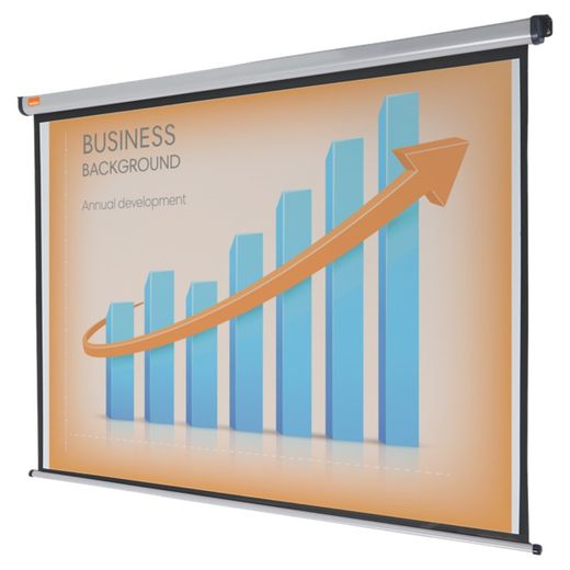 NOBO vægskærm 1750 X 1325 mm mat