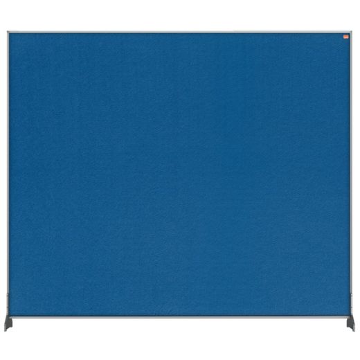 Impression Pro Schreibtisch-Trennwand aus Filz, 1200 x 1000 mm, blau