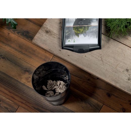 Corbeille Leitz. 15 litres, noir