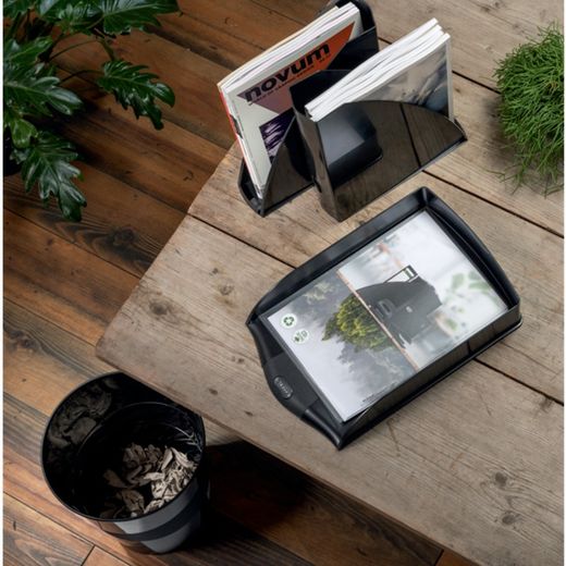 Corbeille Leitz. 15 litres, noir