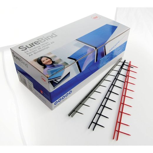 GBC Combs 10 tänder 25mm (1") (box 100), blå