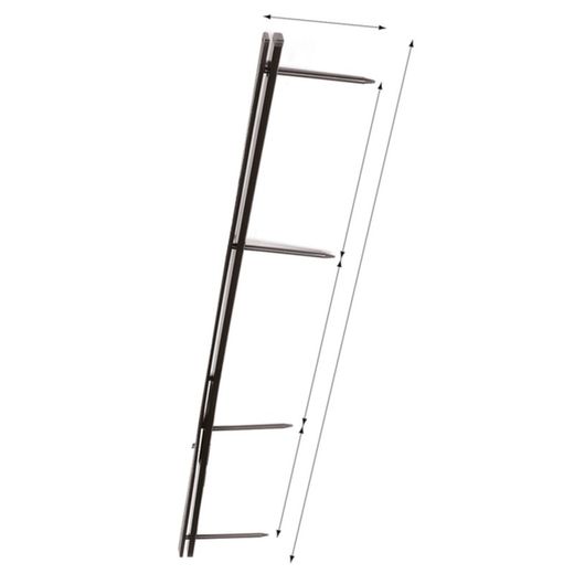 Pettini GBC 4 denti (Box 25), blu