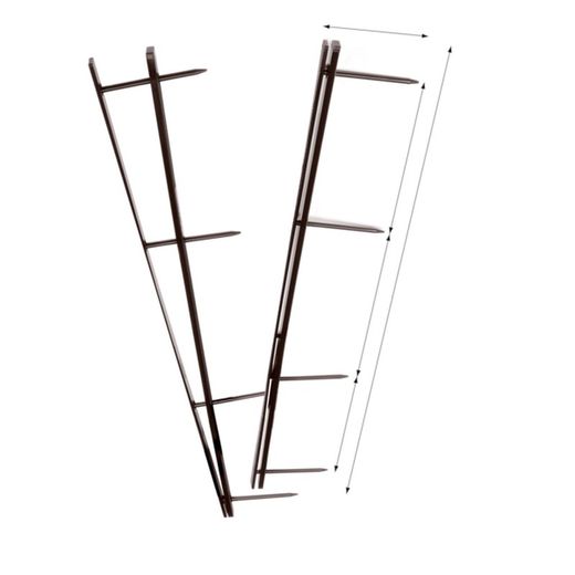 GBC kammen 4 tanden (Box 25), wit