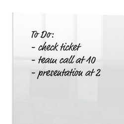 Blat akrylowy lub płyta ścienna NOBO, 450X450 mm, przezroczysta