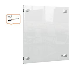 NOBO Acryl-Wandtafel, 300x300mm, transparent