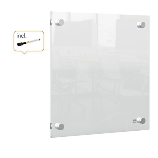 NOBO Acryl-Wandtafel, 300x300mm, transparent