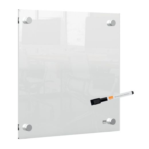 NOBO Acryl-Wandtafel, 300x300mm, transparent