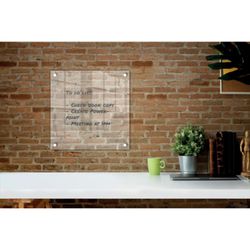 NOBO Acryl-Wandtafel, 300x300mm, transparent