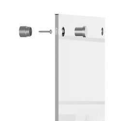 NOBO Acrylwandtafel, 600x450mm, transparent