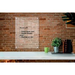 NOBO Acrylwandtafel, 600x450mm, transparent