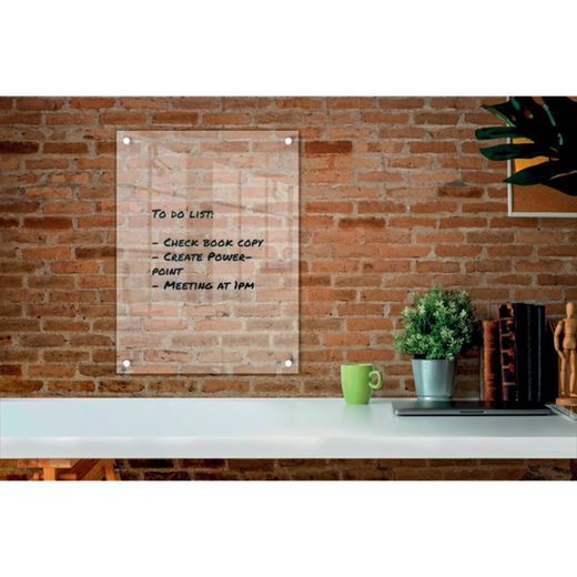 NOBO Acrylwandtafel, 600x450mm, transparent
