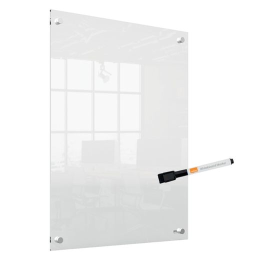 NOBO Acrylwandtafel, 600x450mm, transparent