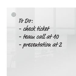 NOBO Acrylwandtafel, 600x450mm, transparent