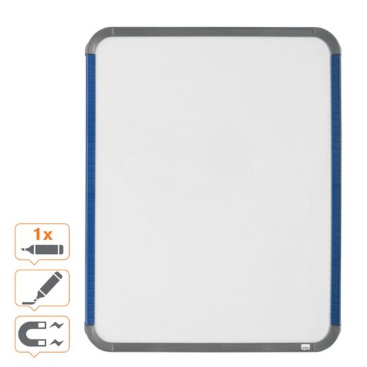 NOBO home line Trockenlöschtafel 28x36 cm weiß