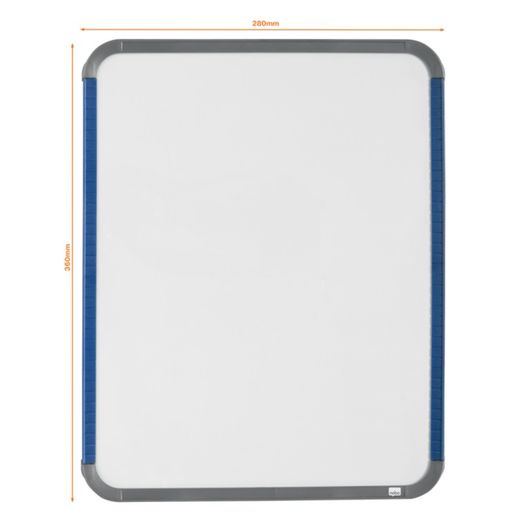 NOBO home line Trockenlöschtafel 28x36 cm weiß