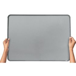 Tablica suchościeralna NOBO home line stal 43x58 cm, srebrna
