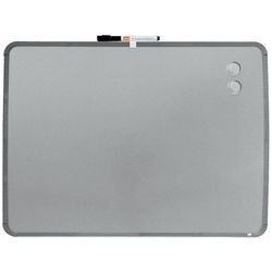 Tablica suchościeralna NOBO home line stal 43x58 cm, srebrna