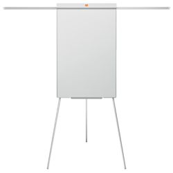 NOBO Classic Nano Clean™ staffeli whiteboard-stativ + forlængelige arme, hvid
