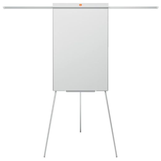 NOBO Classic Nano Clean™ staffeli whiteboard-stativ + forlængelige arme, hvid