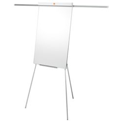 NOBO Classic Nano Clean™ staffeli whiteboard-stativ + forlængelige arme, hvid