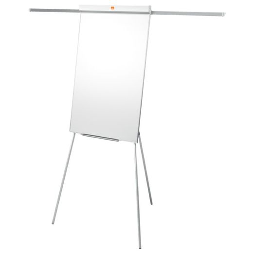 NOBO Classic Nano Clean™ staffeli whiteboard-stativ + forlængelige arme, hvid