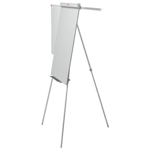 NOBO Classic Nano Clean™ staffeli whiteboard-stativ + forlængelige arme, hvid