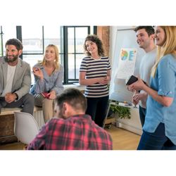 NOBO Classic Nano Clean™ Dreibein-Staffeleibrett (Einzelhandelspackung), Weiß