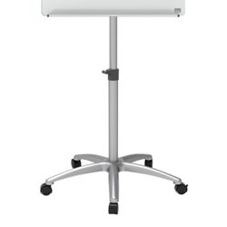 Mobile da cavalletto NOBO CRISTAL, bianco lucido