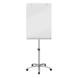 Mobile da cavalletto NOBO CRISTAL, bianco lucido