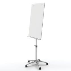 Mobile da cavalletto NOBO CRISTAL, bianco lucido