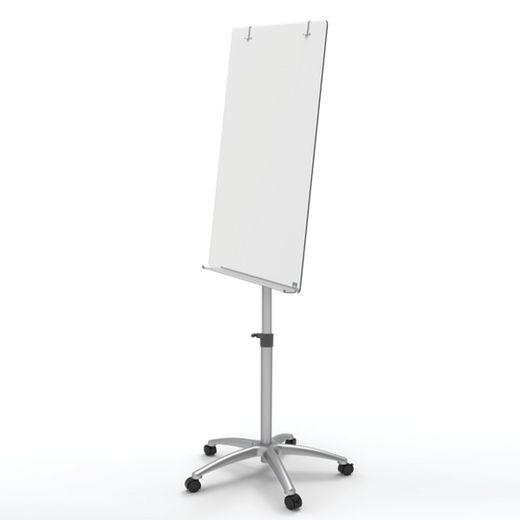 Mobile da cavalletto NOBO CRISTAL, bianco lucido