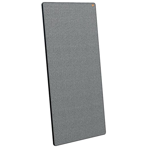 Tableau noir double face / Tableau d'affichage portable mobile 1800 x 900 mm - Cadre noir