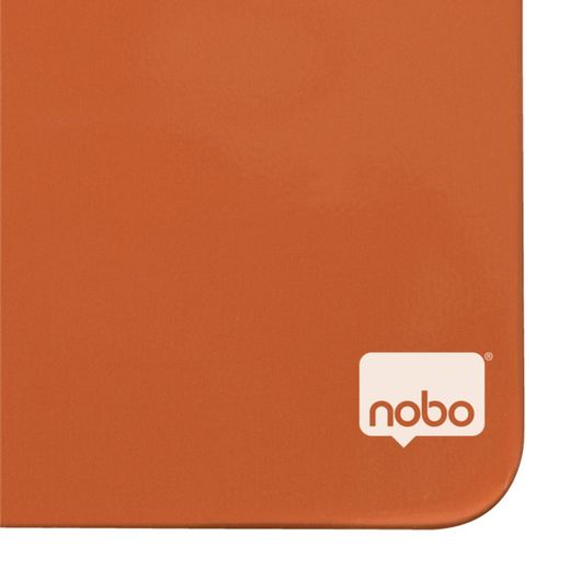 NOBO magnetisches Whiteboard 360x360 mm, orange