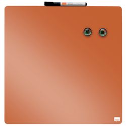 NOBO magnetisches Whiteboard 360x360 mm, orange