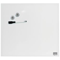 Lavagna magnetica NOBO in vetro 300x300 mm, bianca