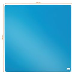 NOBO Magnettafel 360x360 mm, blau