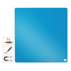 NOBO Magnettafel 360x360 mm, blau