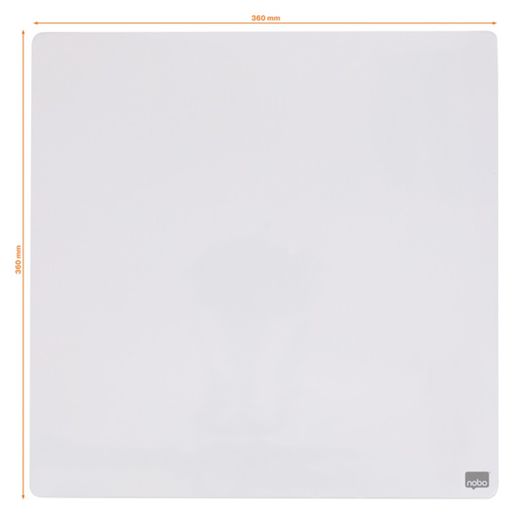 NOBO Magnettafel 360x360 mm, weiß