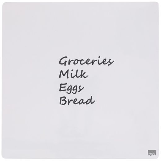 NOBO Magnettafel 360x360 mm, weiß