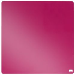 Pizarra magnética NOBO 360x360 mm, fucsia