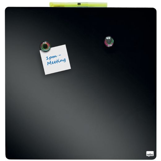 Lavagna magnetica NOBO 360x360 mm, nera